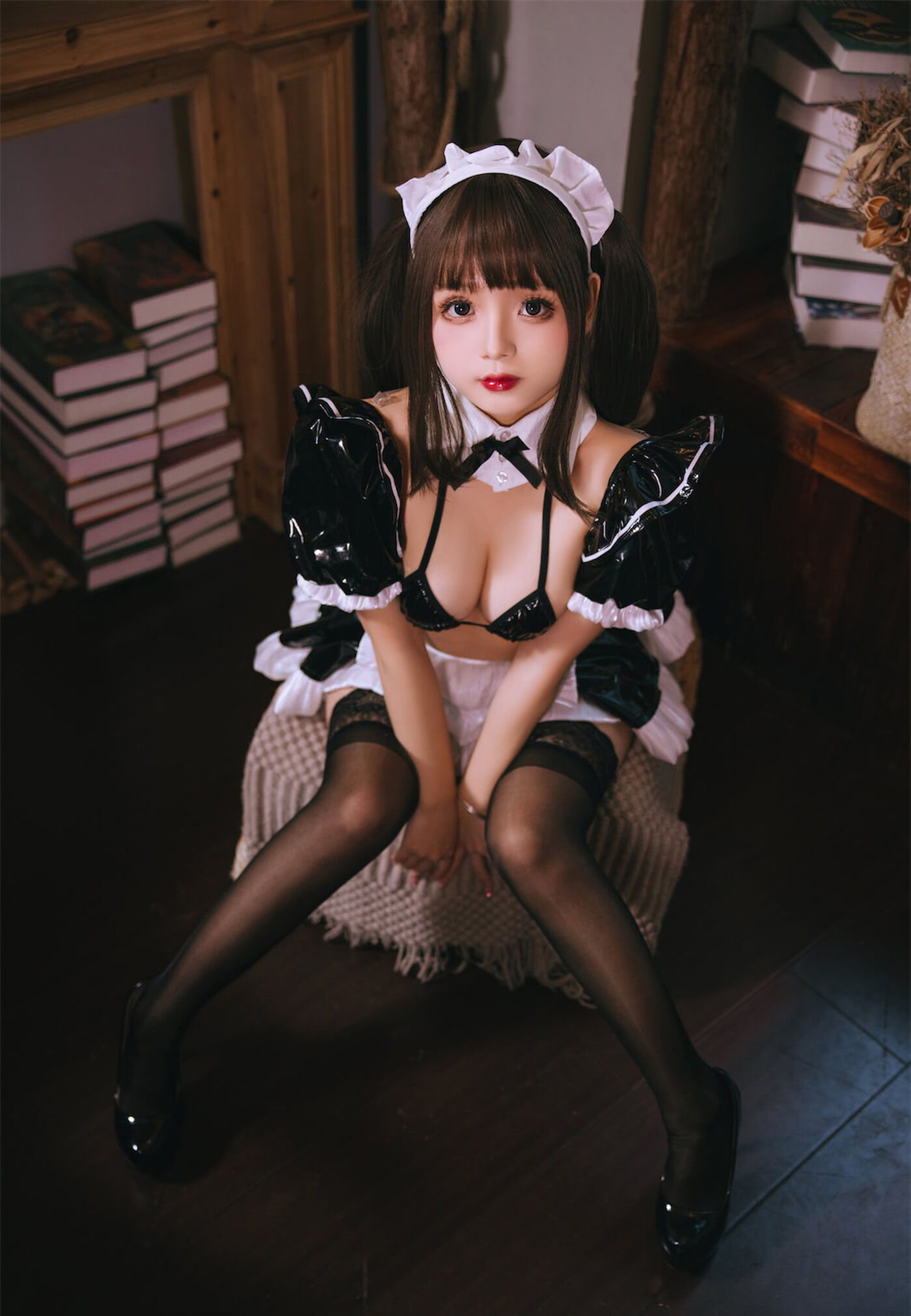 日奈娇 NO.061 皮质女仆 [75P]插图